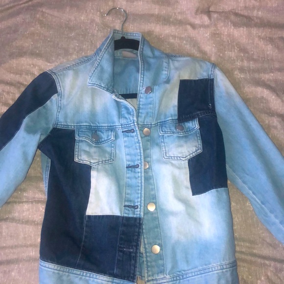 Patchwork Jeanjacket - Picture 1 of 2
